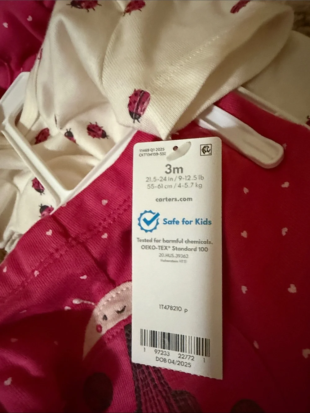 Carters soft cotton